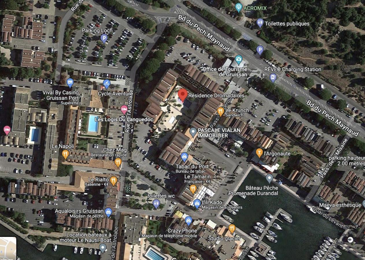 Gruissan-Port-T2-2Chambres-5Pers-43M2-Climatise-Parking-Valerie ภายนอก รูปภาพ